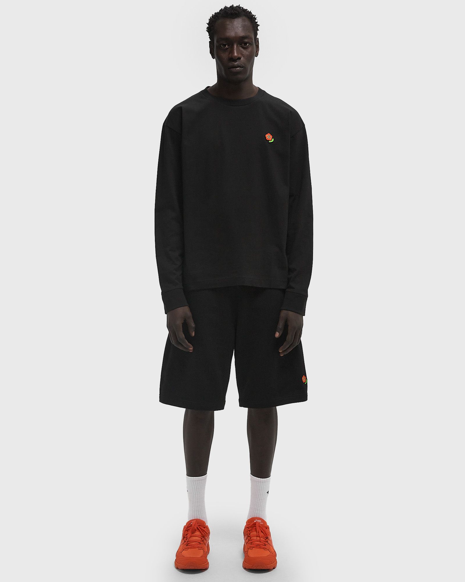 KENZO POP EMBROIDERED CLASSIC SHORTS