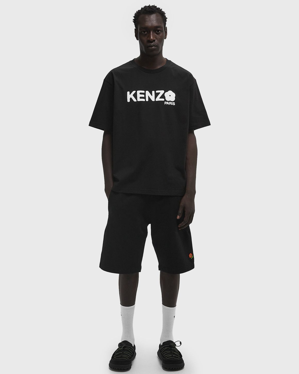 Kenzo●M'S BOKEH FLOWER S/S T - FF55TS4894SG 99 114555 Oversize 'Boke Flower 2.0' T-shirt | Men's | KENZO