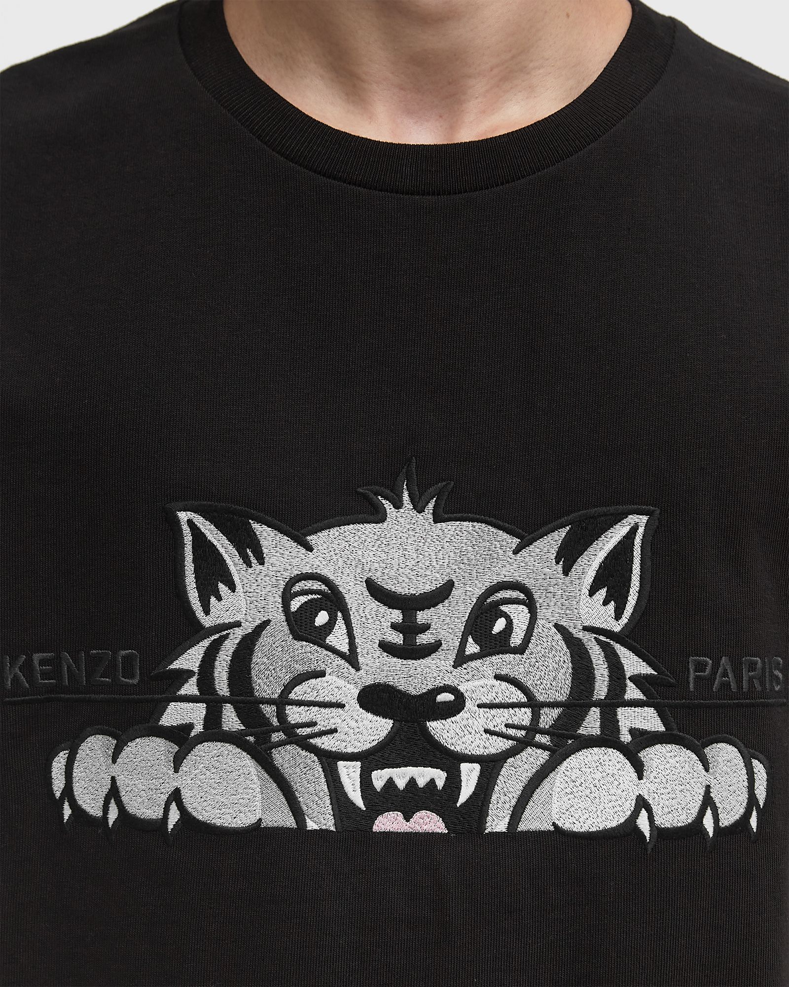 GOTS KENZO HAPPY TIGER EMBROID