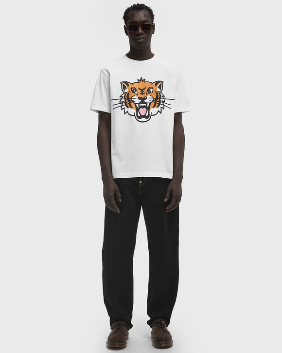 Kenzo●M'S HAPPY TIGER T-SHIRTS - FF55TS5334SG 02 114559 Kenzo KENZO HAPPY TIGER CLASSIC TEE White | BSTN Store