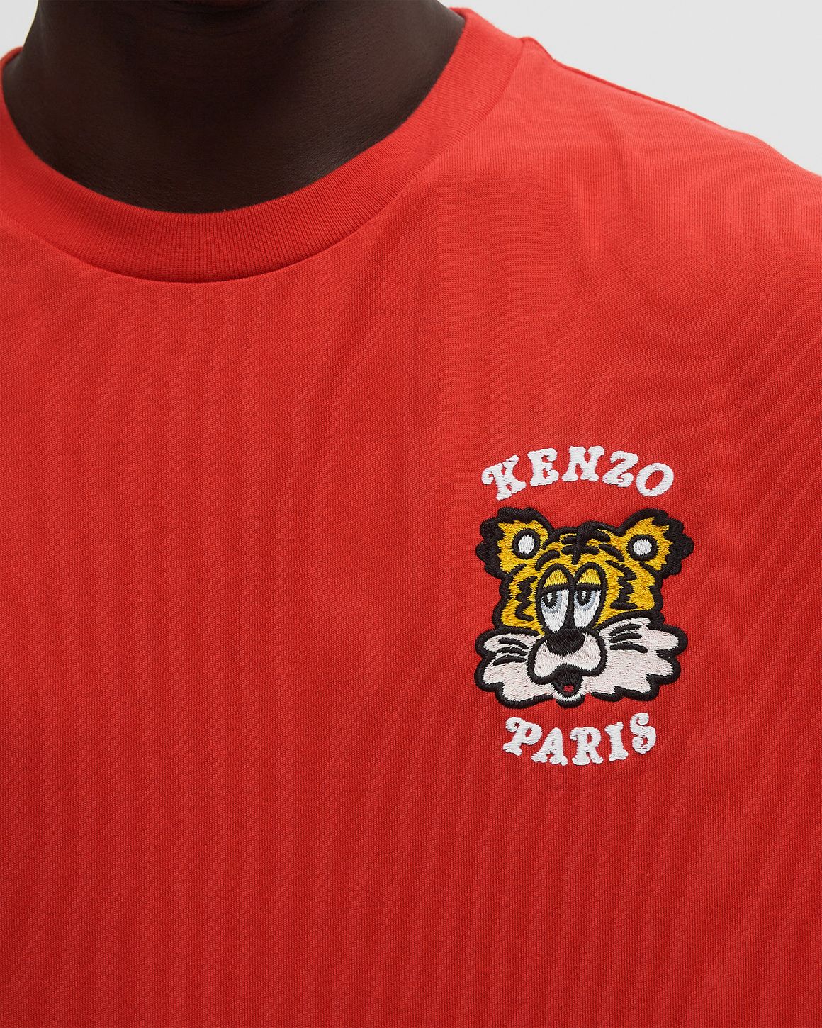 Kenzo Short sleeved embroidered T shirt