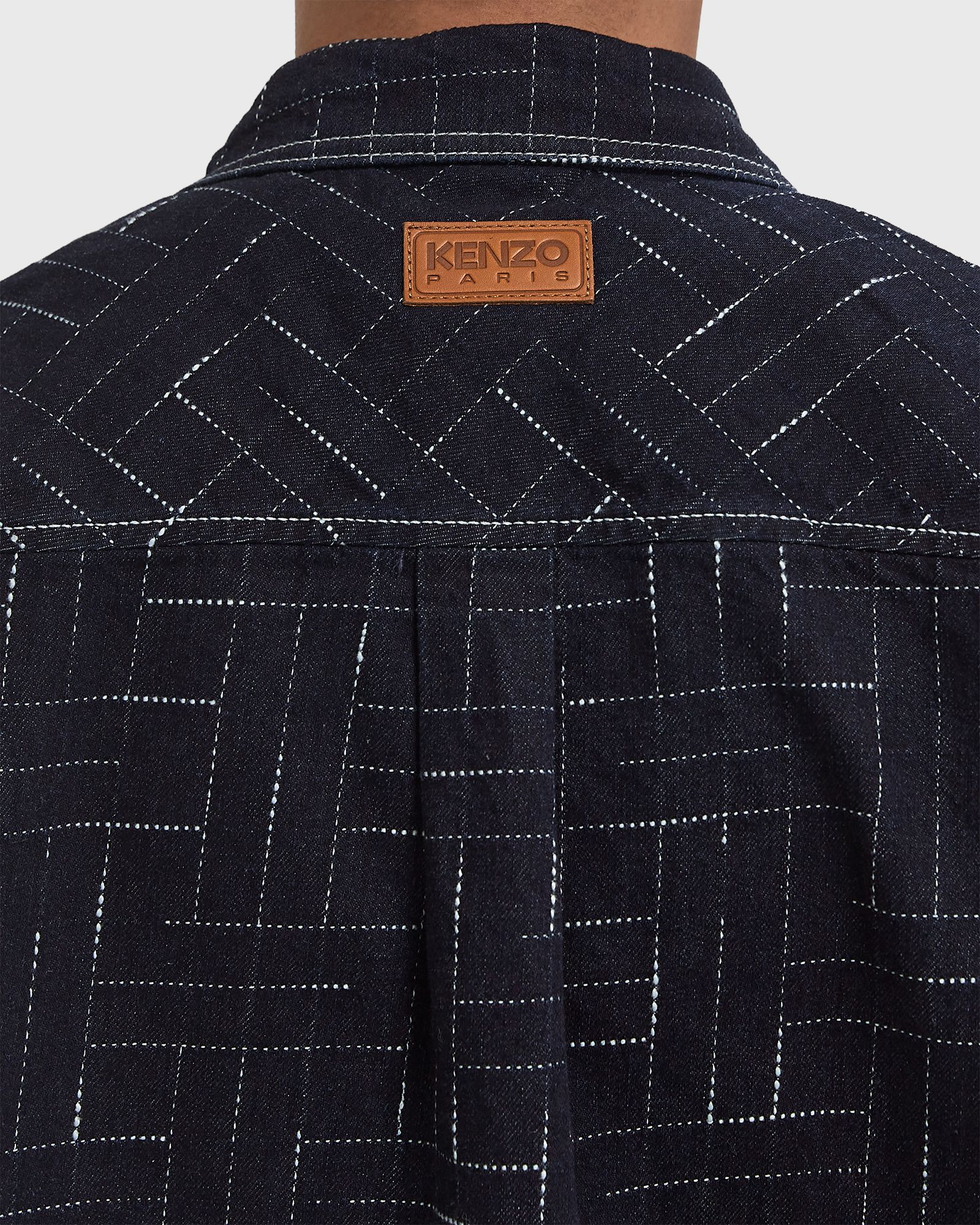 KENZO WEAVE CASUAL SHIRT