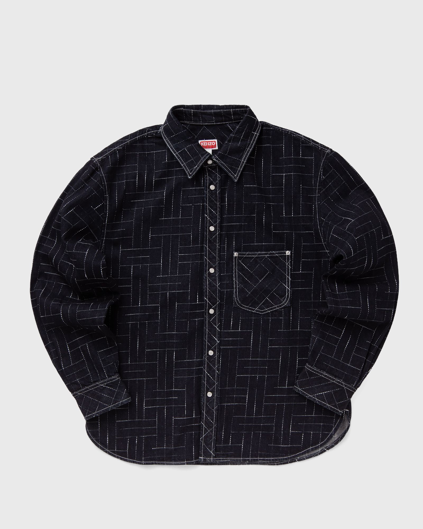 KENZO WEAVE CASUAL SHIRT