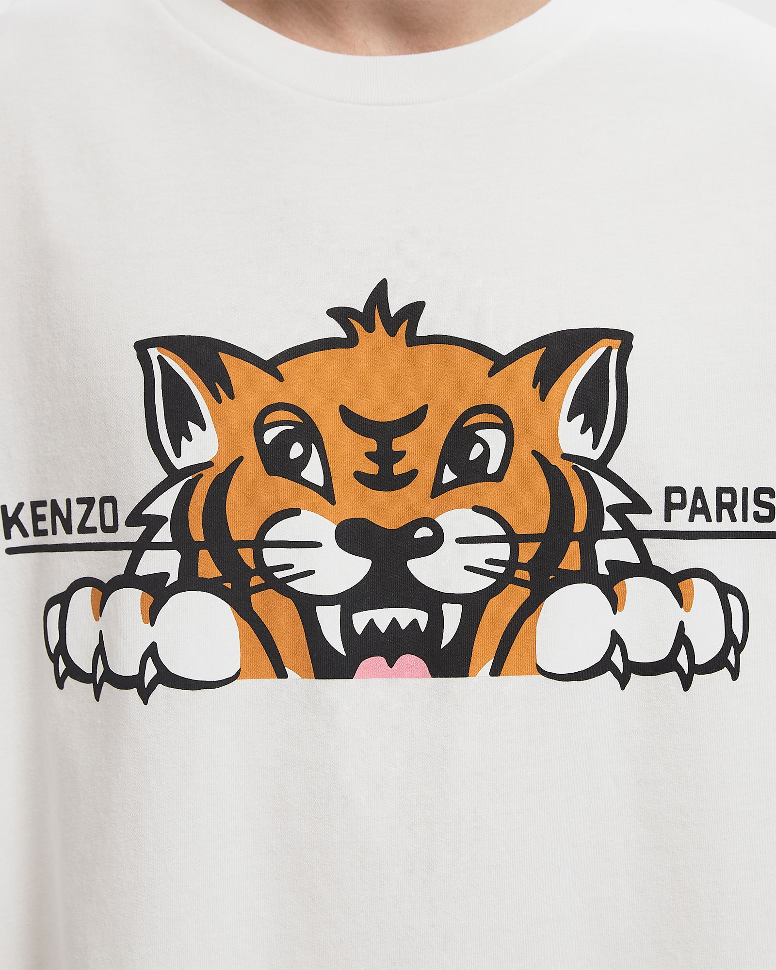 KENZO HAPPY TIGER OVERSIZE T-S