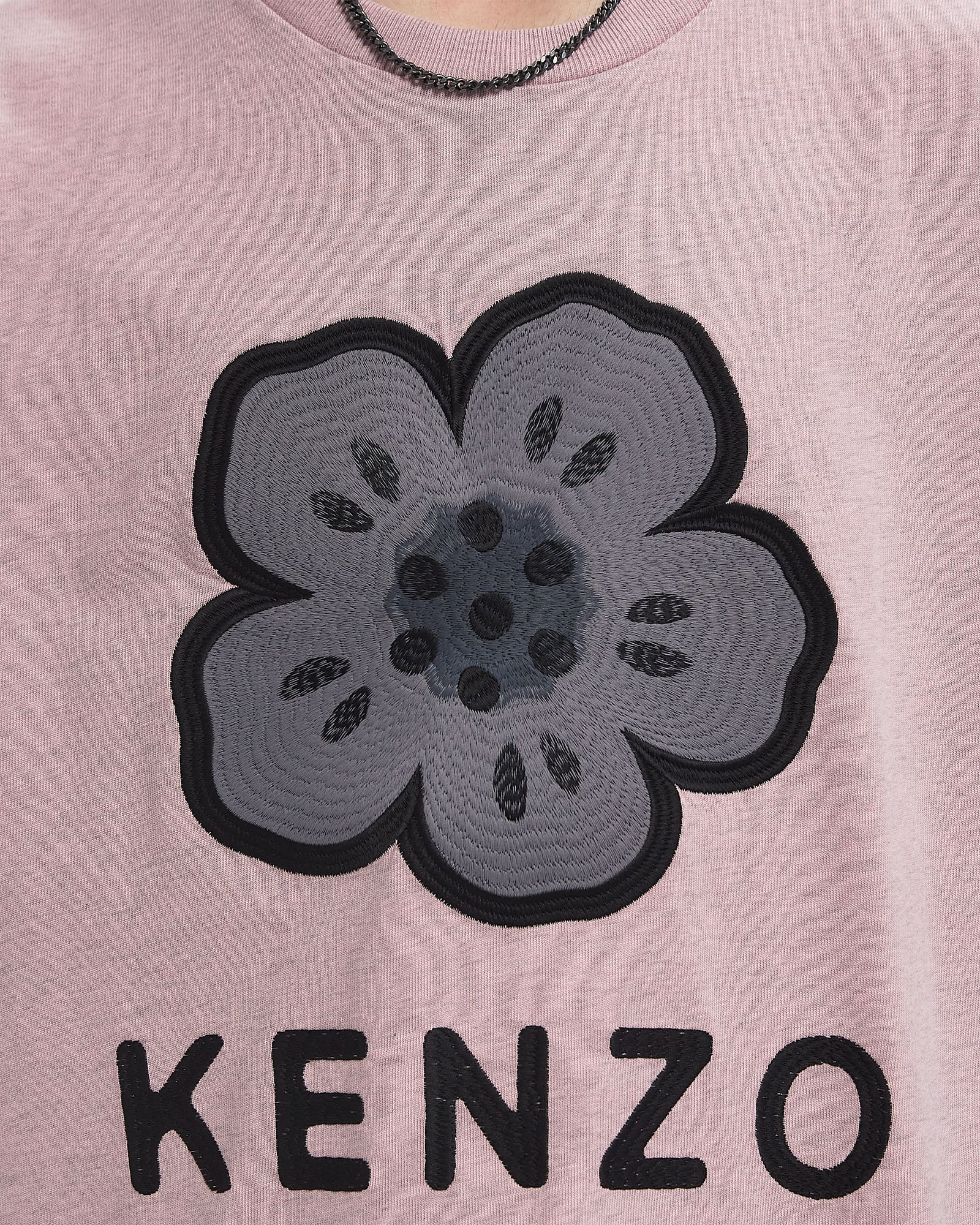 GOTS BOKE FLOWER EMBROIDERED O