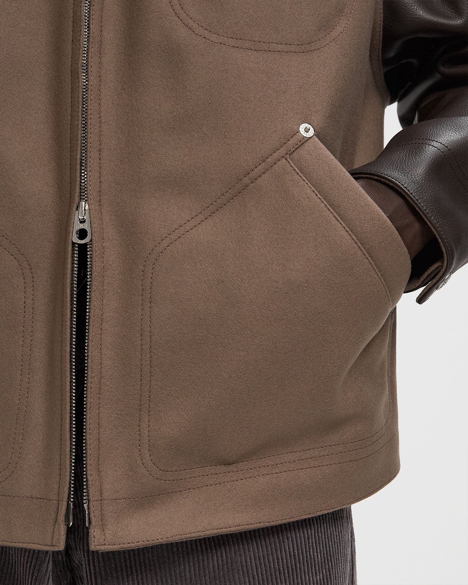 KENZO PARIS CHAINSTITCH LEATHE