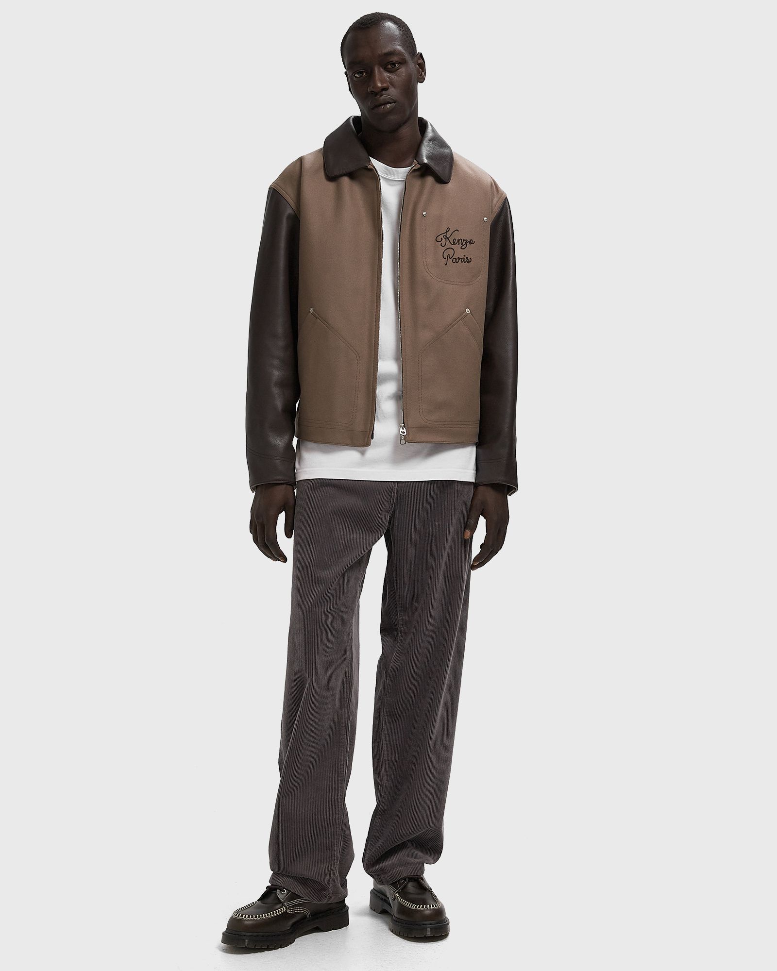 KENZO PARIS CHAINSTITCH LEATHE