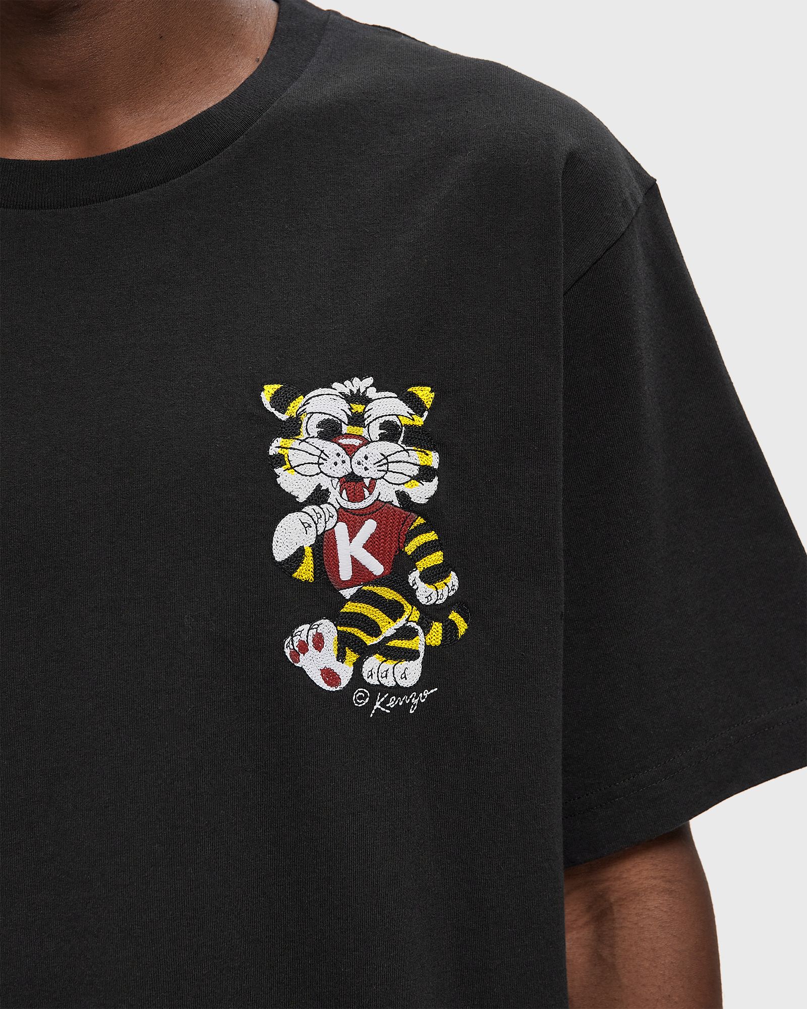 GOTS WILD TIGER EMBROIDE TEE
