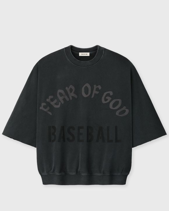 BASEBALL CUT SLEEVE SWEATSHIRT