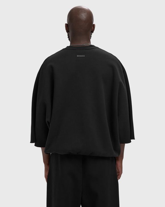 CUT SLEEVE SWEATSHIRT