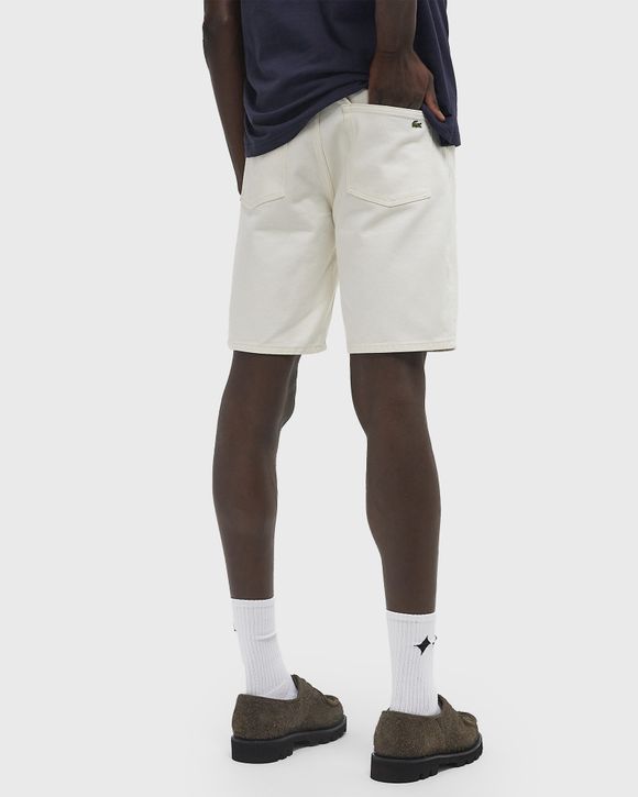 Straight Fit Denim Bermuda Shorts