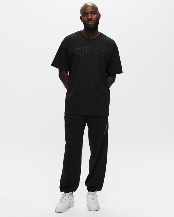 Nike Chicago Bulls Courtside Fleece Pants Black - BLACK/WHITE/UNIVERSITY RED