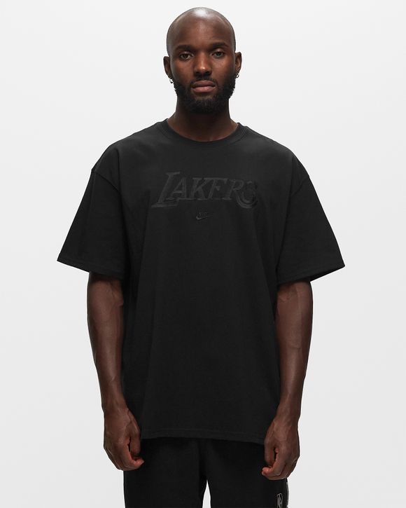 Hashi | over sized black tshirt cotton NBA Lakers oversized tshirt printed  drop shoulder tshirt for men Lakers tshirt wear comfort summer collection