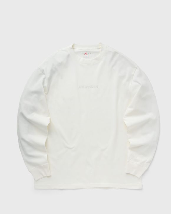 white long sleeve jordan shirt