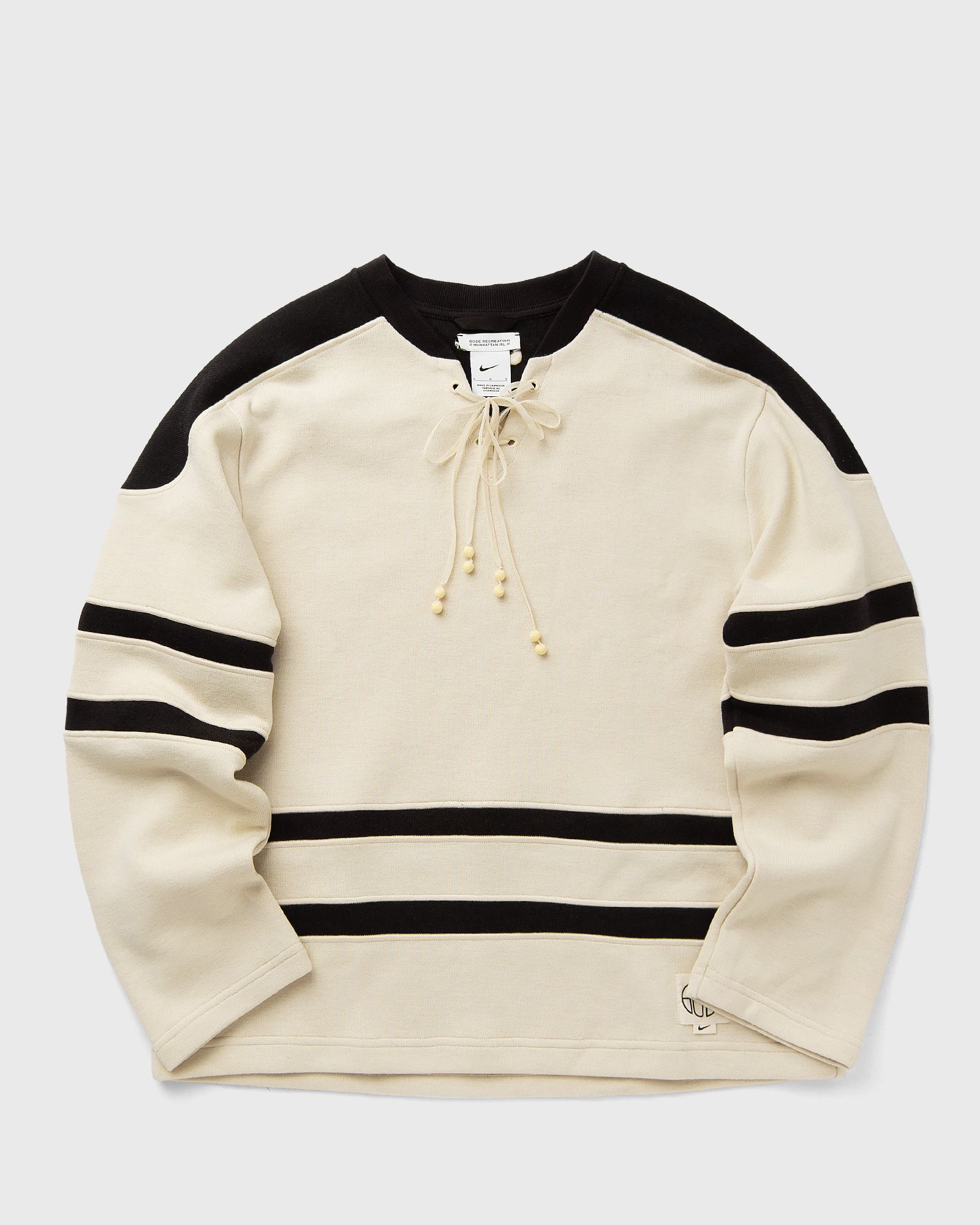 トップス NIKE X BODE & Lacing Knit Nike x Bode Lacing Knit (Ecru & Shadow Brown) | END. Launches