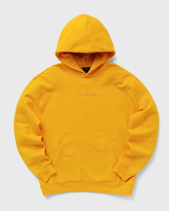 Jordan Air Jordan Wordmark Fleece Hoodie Yellow | BSTN Store