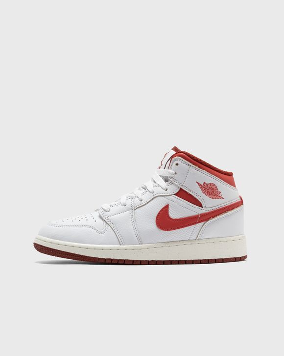 Jordan AIR JORDAN 1 MID SE GS Red White BSTN Store