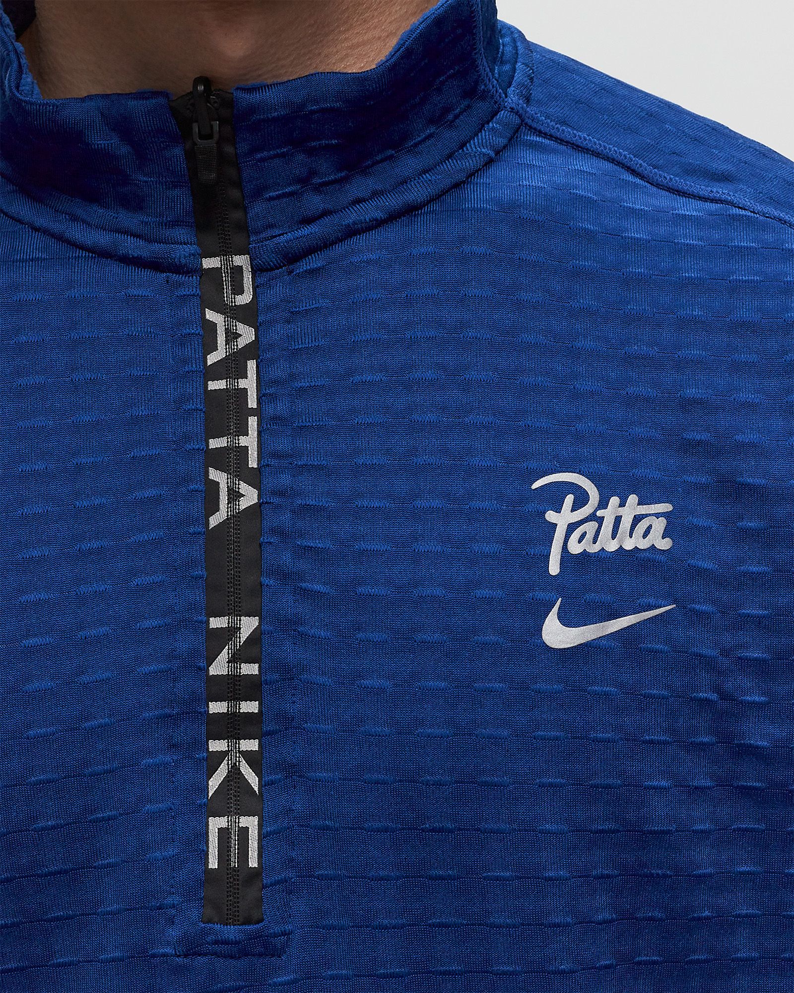 x PATTA HALF ZIP TOP LS