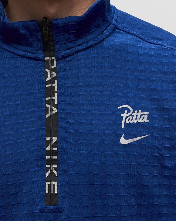 x PATTA HALF ZIP TOP LS