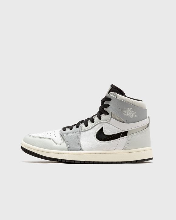 Jordan WMNS AIR JORDAN 1 ZM AIR CMFT 2 Grey/White - WHITE/METALLIC  SILVER-PHOTON DUST