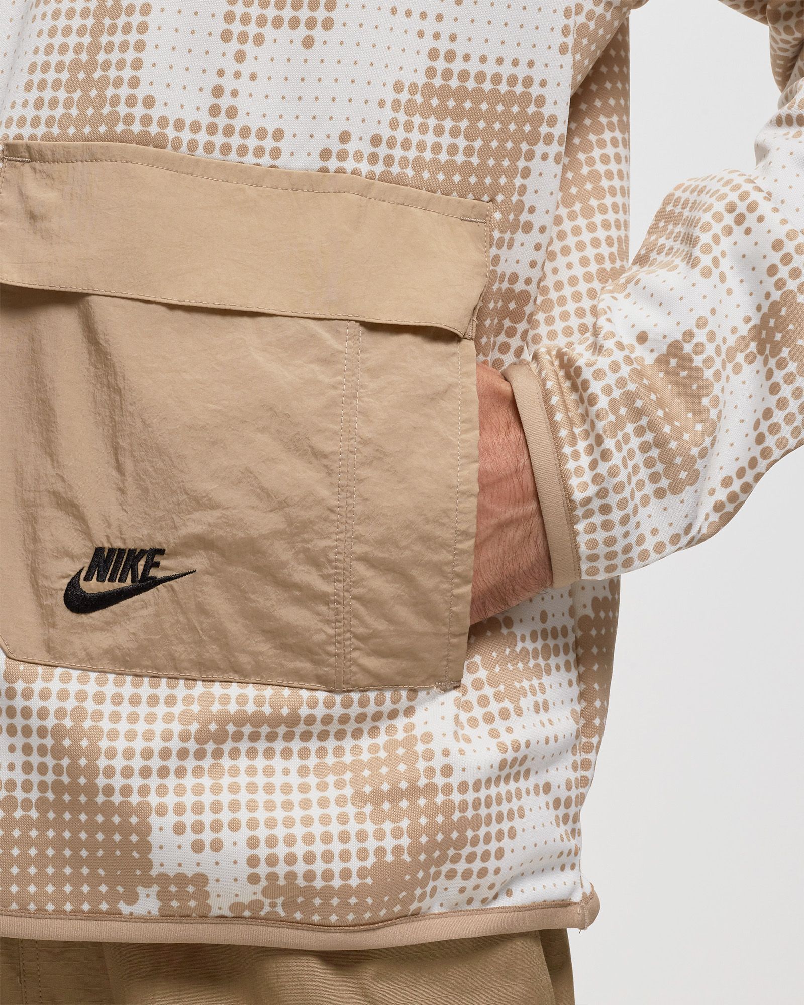 Fleece Halfzip All over Print