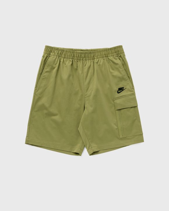 Nike Club Fleece+ Woven Flow Shorts Green