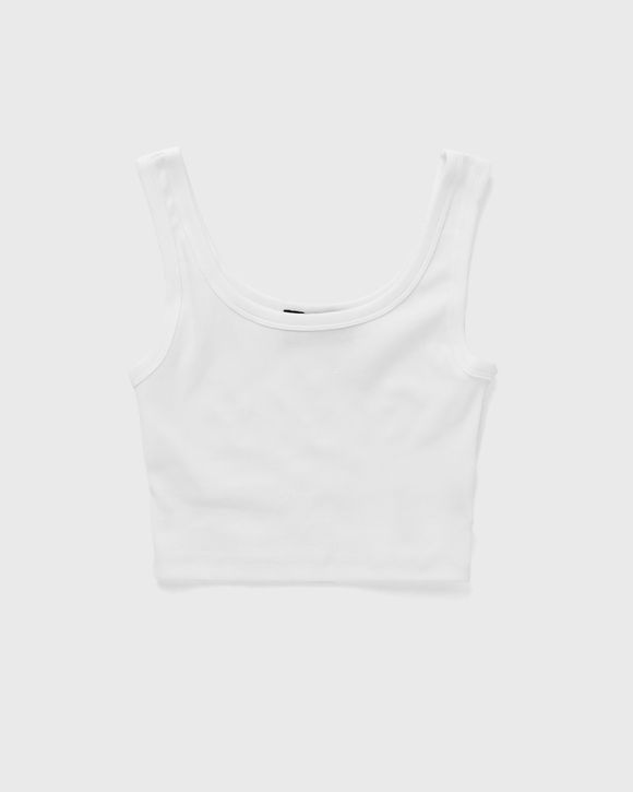 Aries Arise J'adoro Aries Shrunken Vest White - ALABASTER