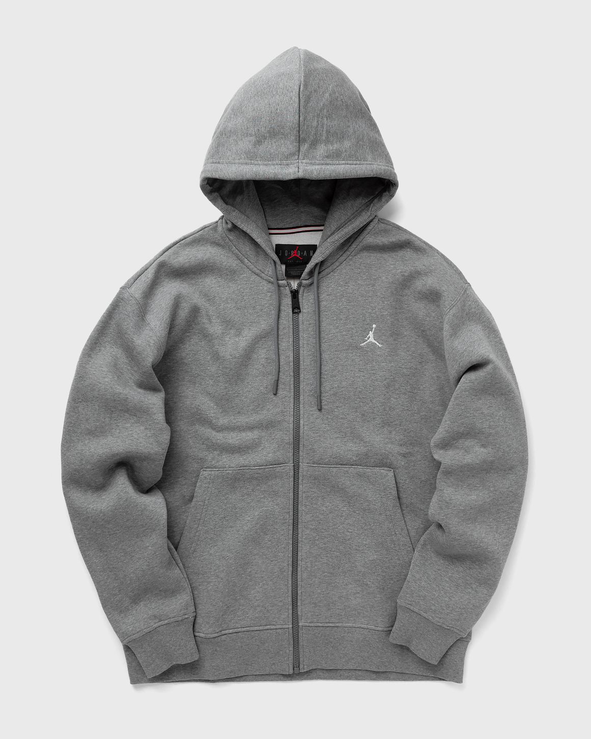 Jordan fleece hoodie grey sale