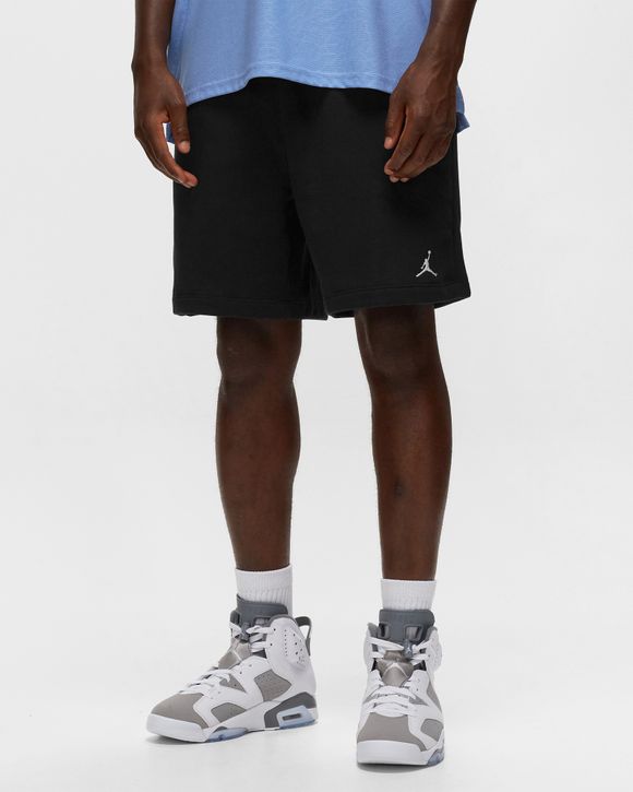 Jordan Essentials Fleece Shorts Black - black/white