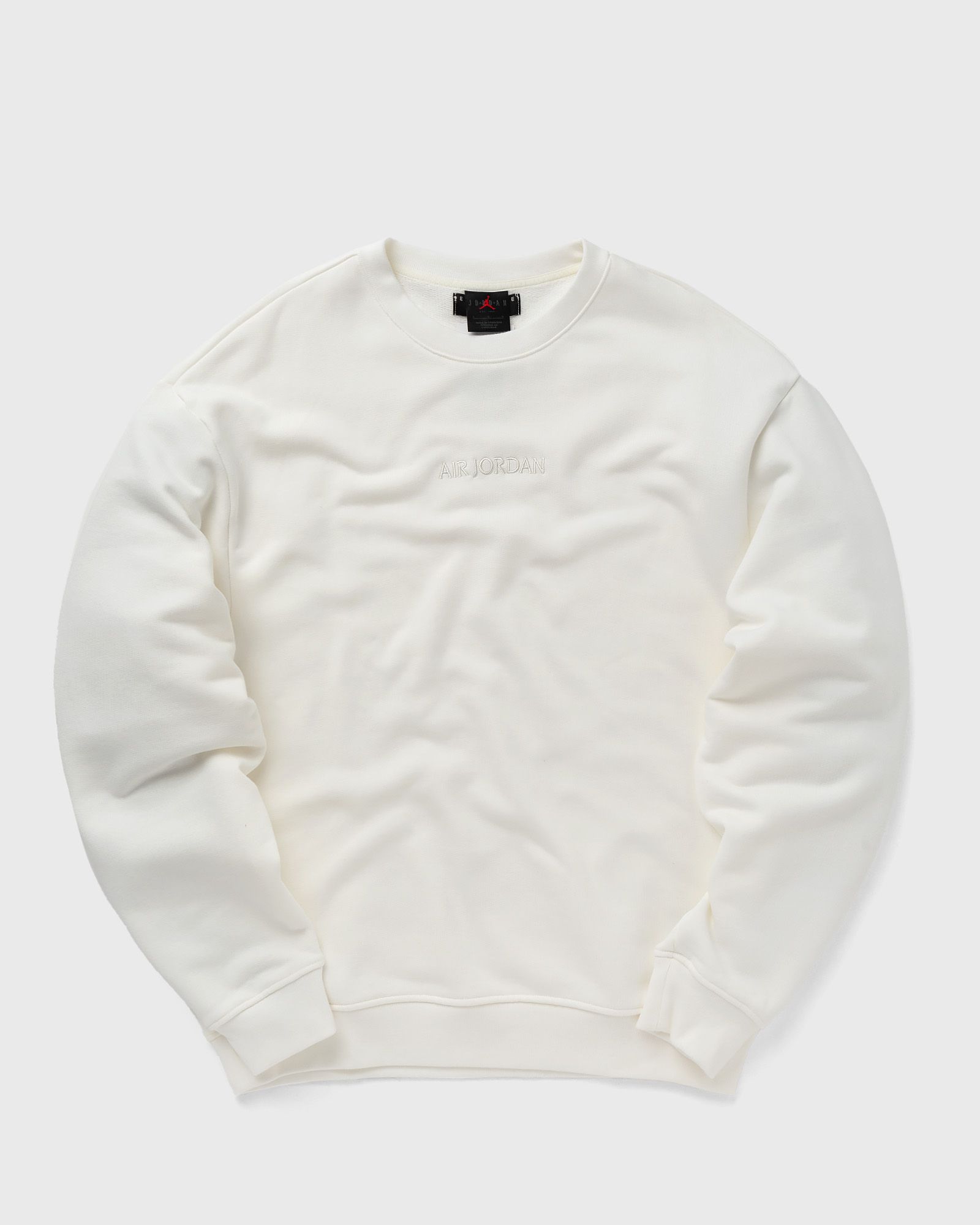 Jordan - air  wordmark men's fleece crewneck sweatshirt men sweatshirts white in größe:xl