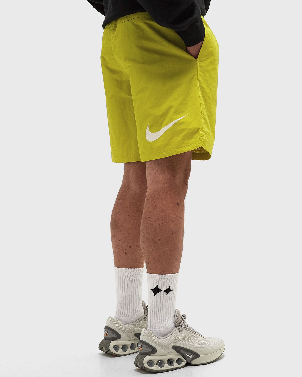 Nike yellow shorts mens best sale