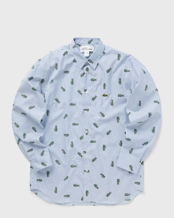 Comme des Garçons | Men Printed Shirt w/ Pocket Blue M