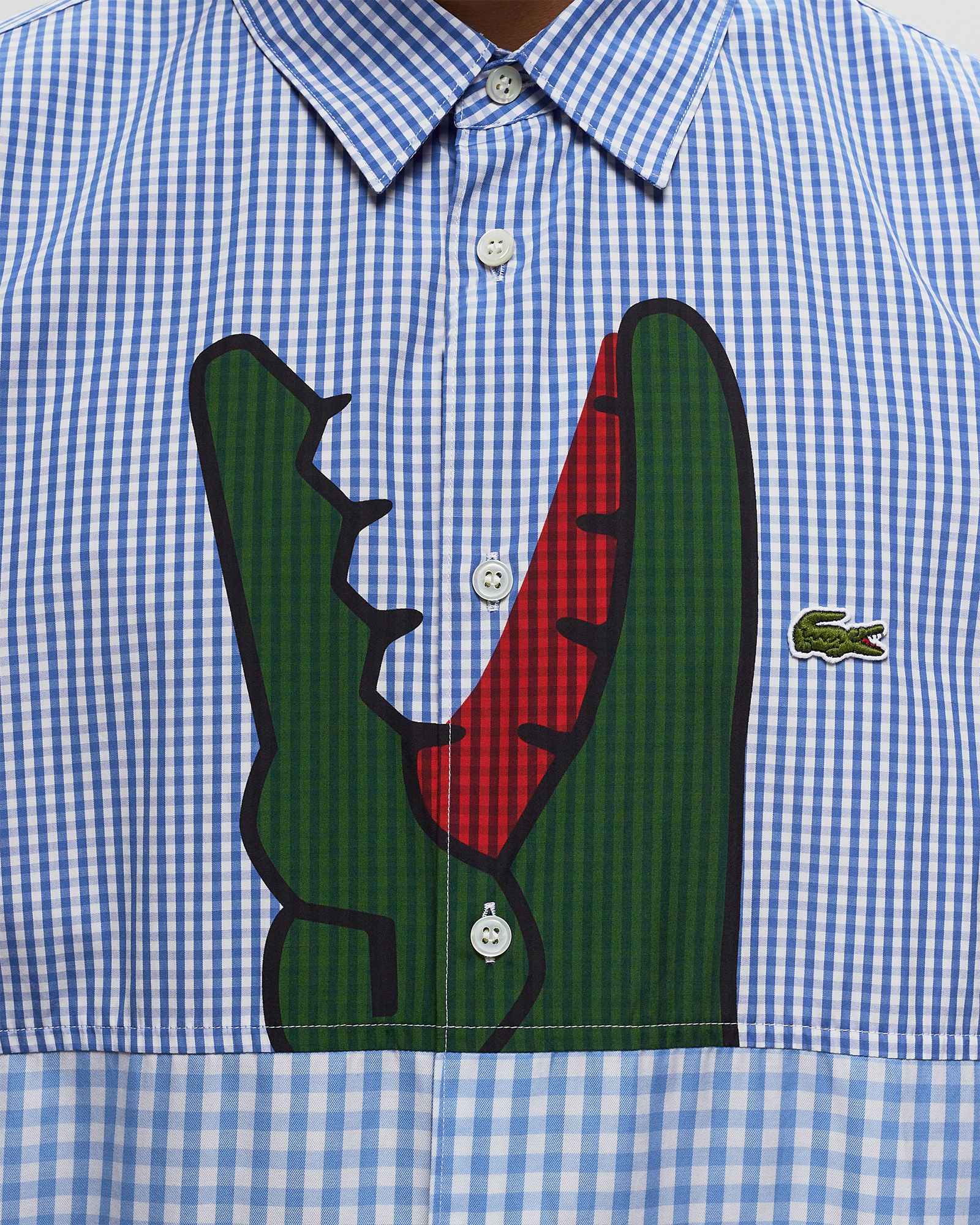  X LACOSTE WOVEN SHIRT