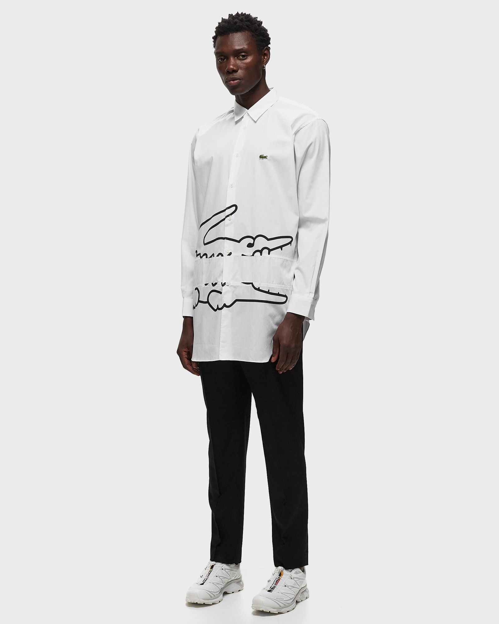 x LACOSTE SHIRT WOVEN