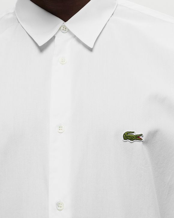 Comme des Garçons Shirt x LACOSTE SHIRT WOVEN White | BSTN Store