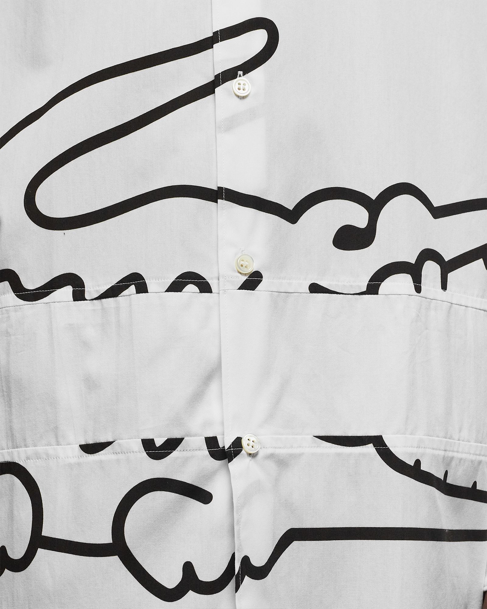 x LACOSTE SHIRT WOVEN