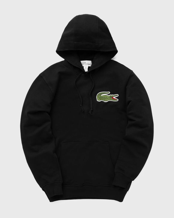 Lacoste large hot sale logo hoodie