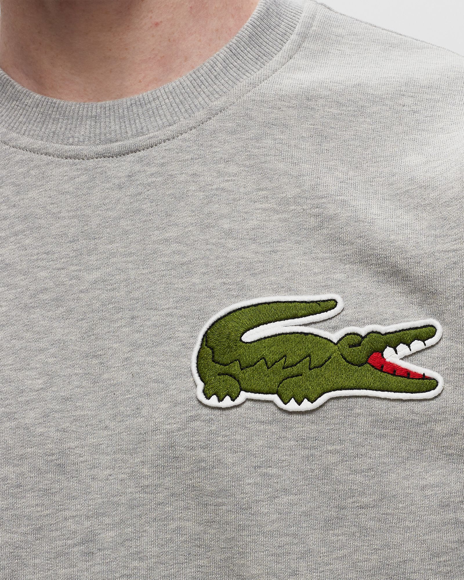 x LACOSTE SWEAT SHIRT KNIT