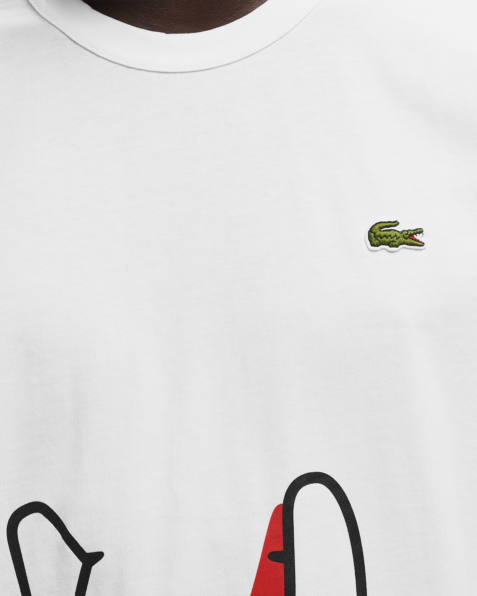 X LACOSTE KNIT TEE