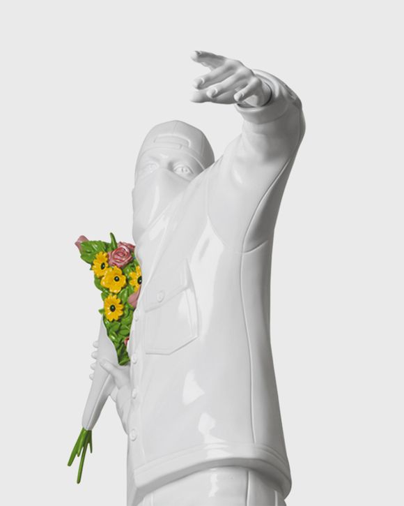 MEDICOM MEDICOM TOY X BRANDALISED FLOWER BOMBER 3 FT STATUE Multi - Multi