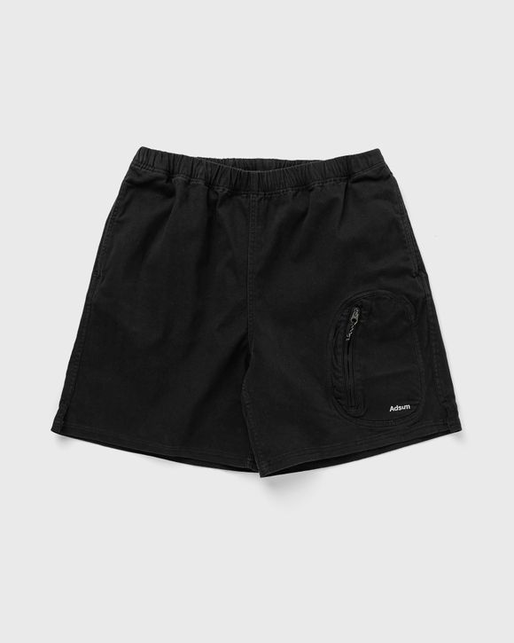 Adsum Flexure Zip Short Black | BSTN Store