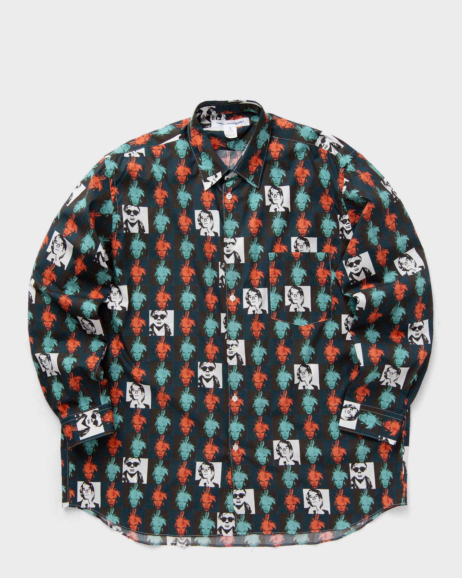 Comme des Garçons Shirt - mens shirt woven men longsleeves multi in größe:xl