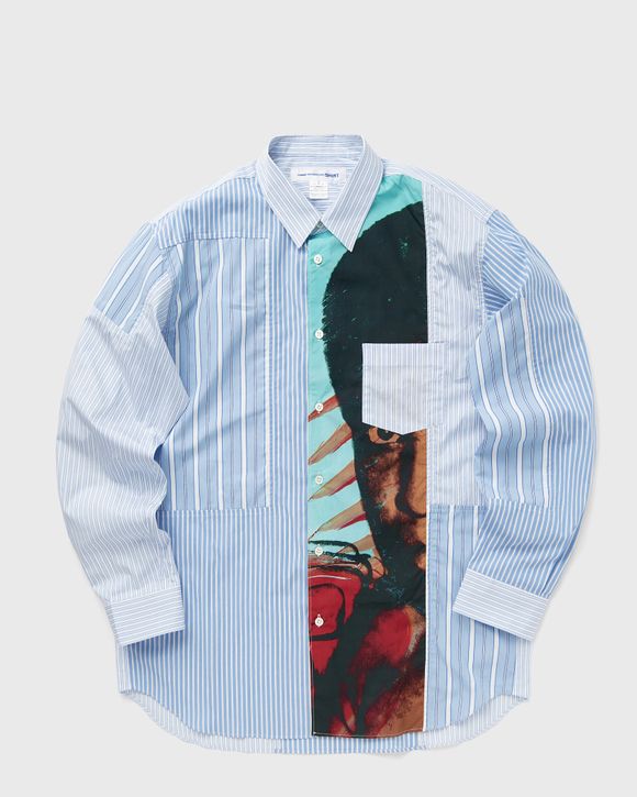 Comme des garcons patchwork shirt hotsell