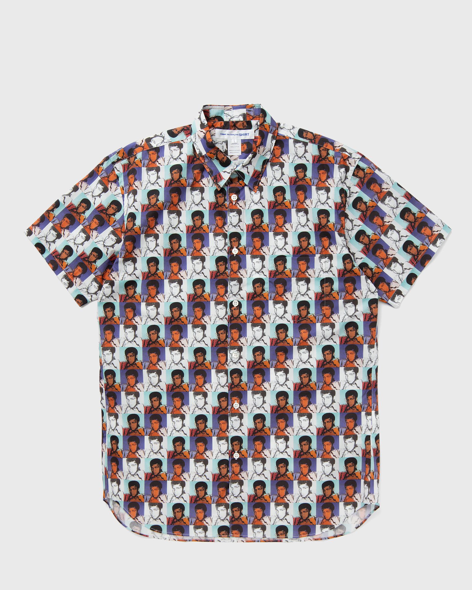 Comme des Garçons Shirt - mens shirt woven men shortsleeves multi in größe:xl