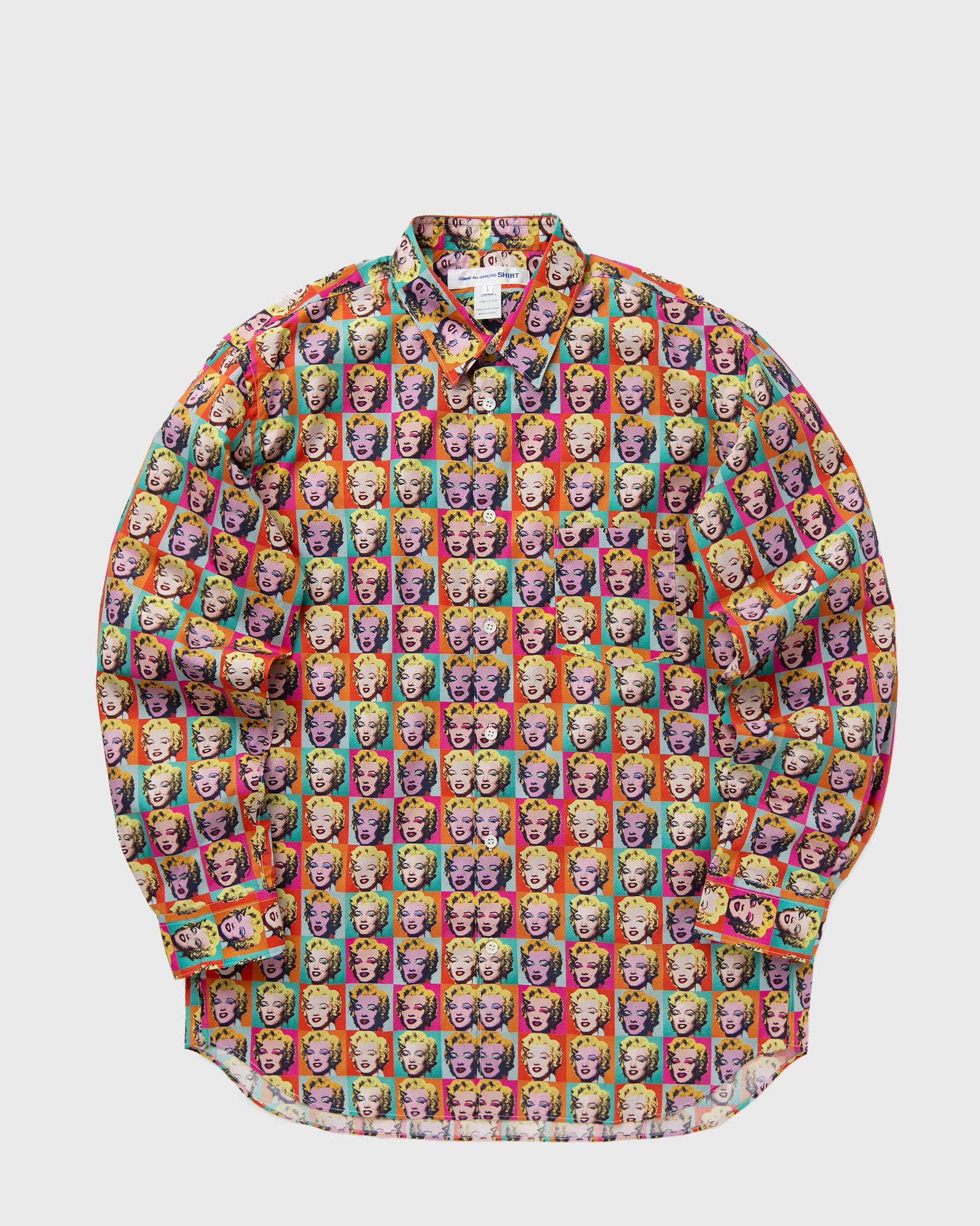 Comme des Garçons Shirt - mens shirt woven men longsleeves multi in größe:l