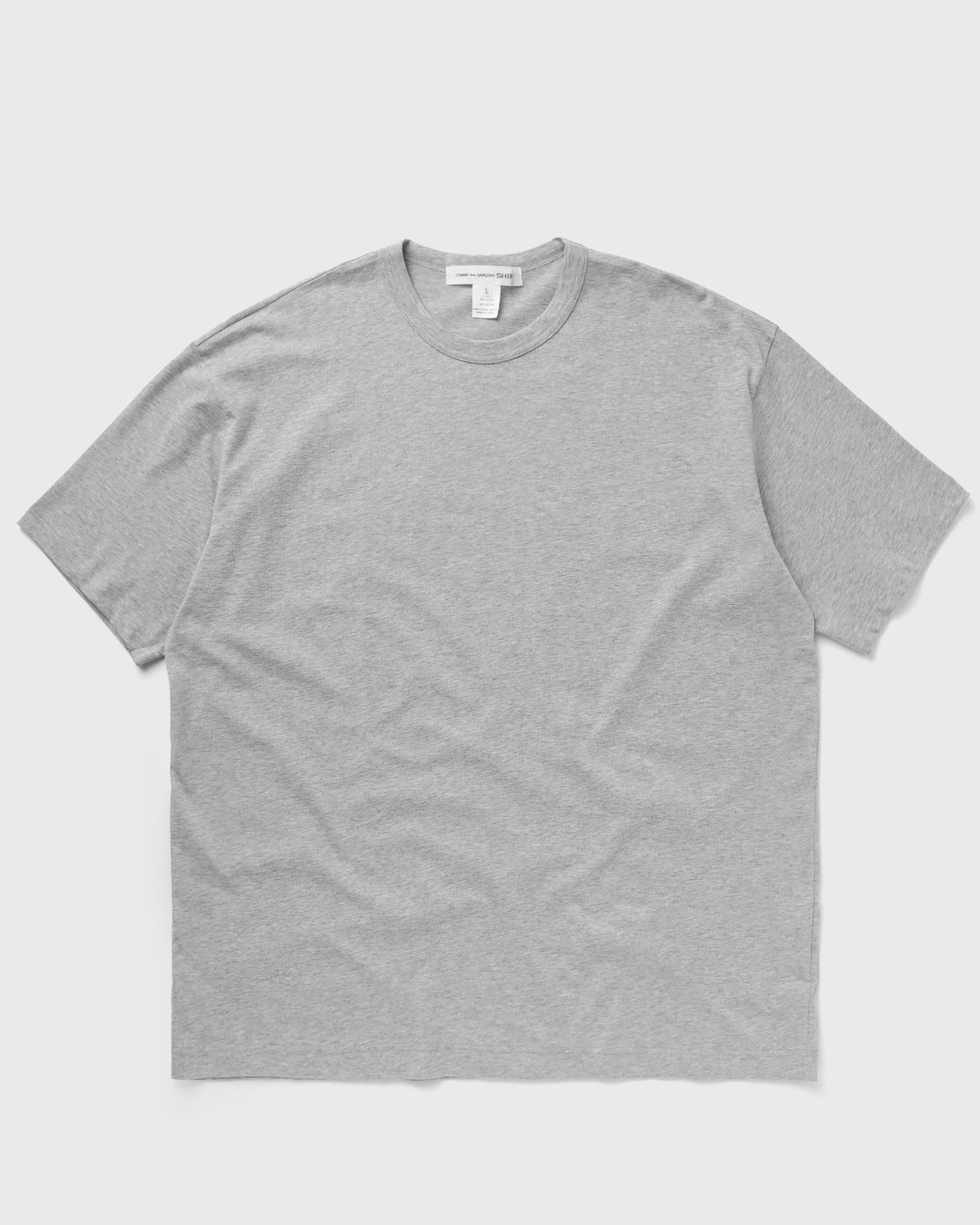 Comme des Garçons Shirt - mens t-shirt knit men shortsleeves grey in größe:l