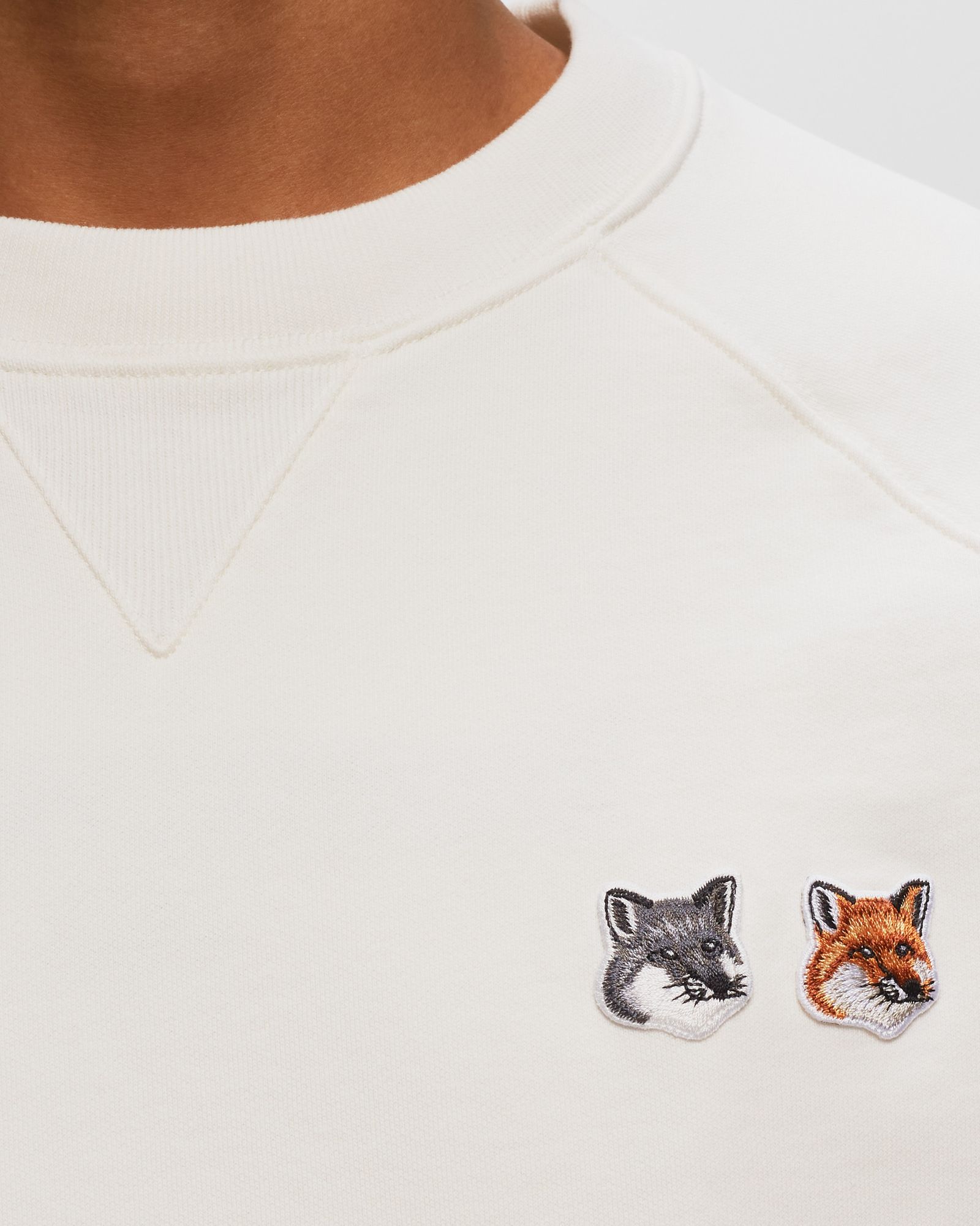 DOUBLE FOX HEAD PATCH CLASSIC SWEATSHIRT