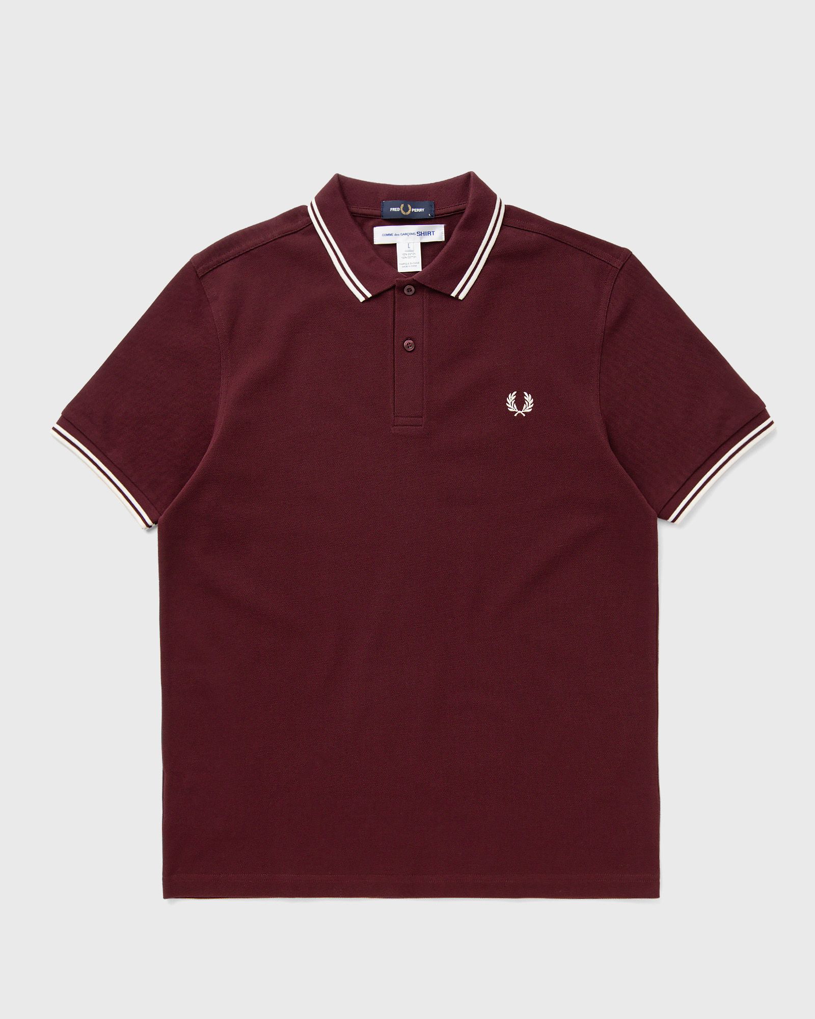 Comme des Garçons Shirt x Fred Perry TEE KNIT Red | BSTN Store