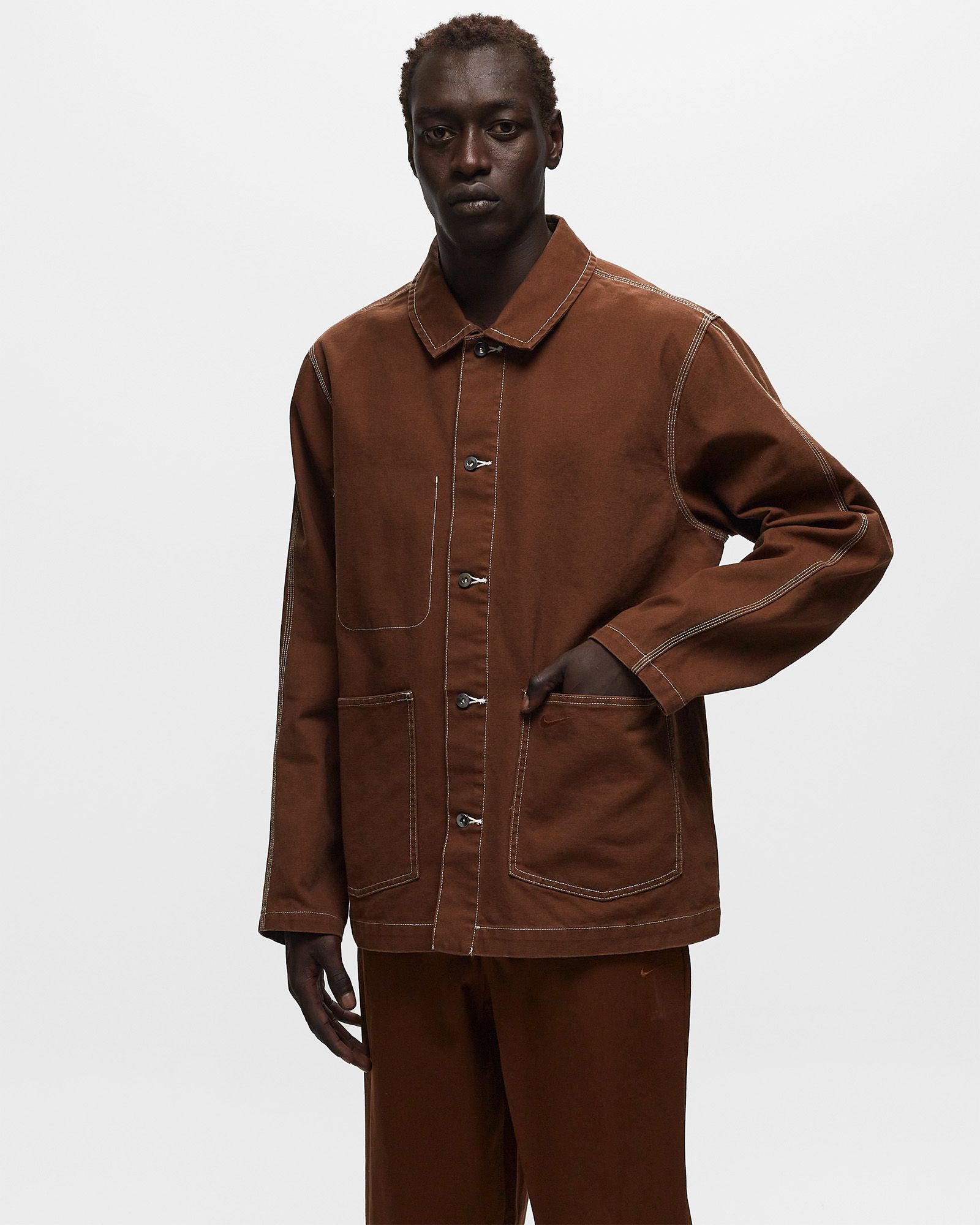 Nike Nike Life Men's Chore Coat Brown | BSTN Store