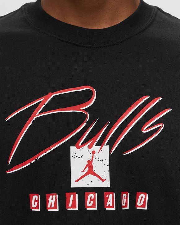 Nike Red Chicago Bulls Courtside Retro Elevated Long Sleeve T-Shirt